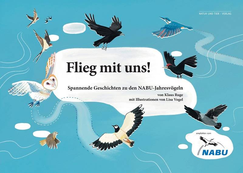 Flieg mit uns! Spannende Geschichten zu den NABU-Jahresvögeln